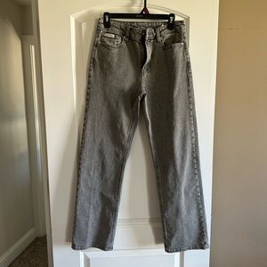 Calvin Klein Gray 90s Straight Leg Jeans